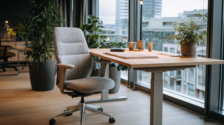 ergonomiczne biuro domowe